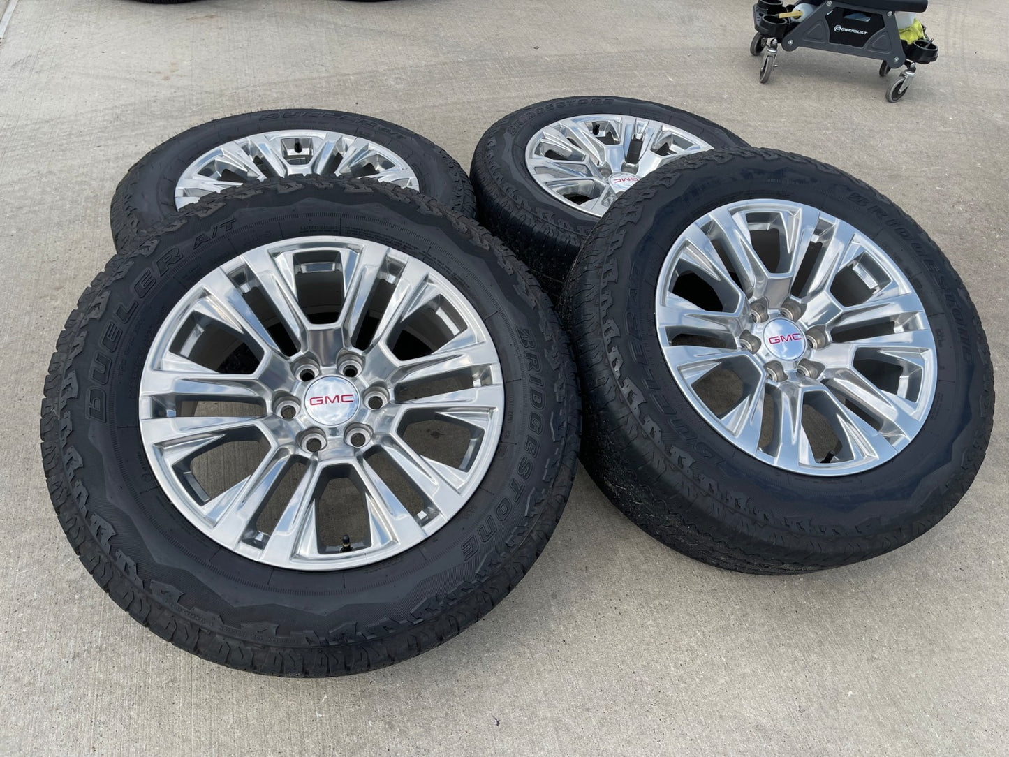 20" GMC Sierra Yukon Denali OEM 5917 wheels rims Chevy 2021 2022 2023 2025 2026