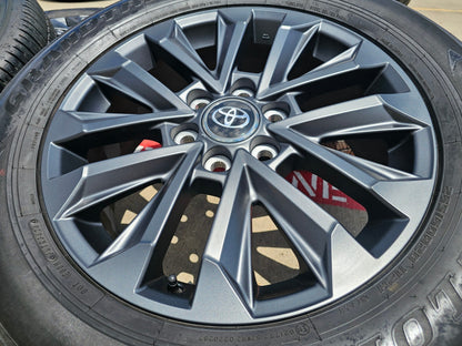 20" Toyota Land Cruiser OEM wheels rims 94057 Tundra Sequoia SET 2024 2025 2026