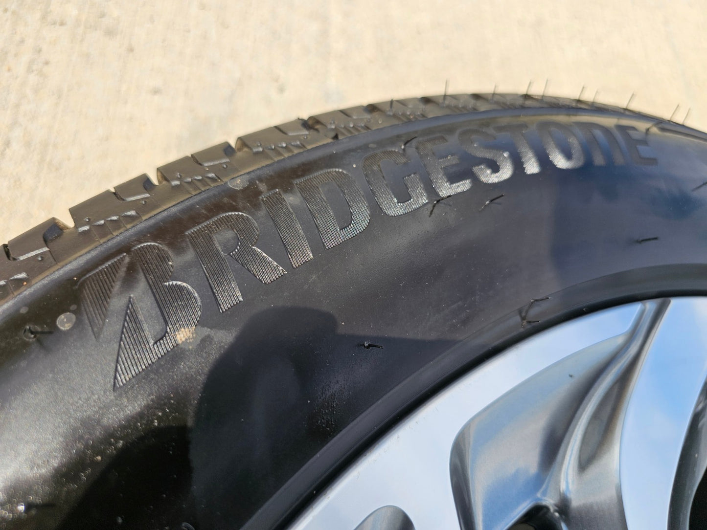 22" Lincoln Navigator OEM 94225 rims wheels BLACK LABEL BRIDGESTONE NEW