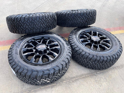 20" Chevy Silverado Trail Boss GMC AT4 2500 OEM 94030 wheels rims NEW BFG KO3 35