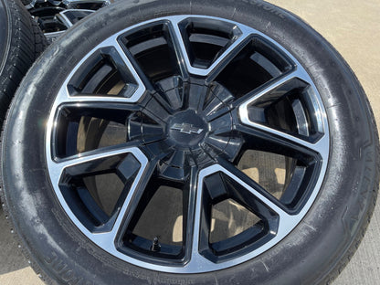 22" Chevy Tahoe Suburban RST OEM 14035 wheels rims Silverado SET 2025 2026 2027
