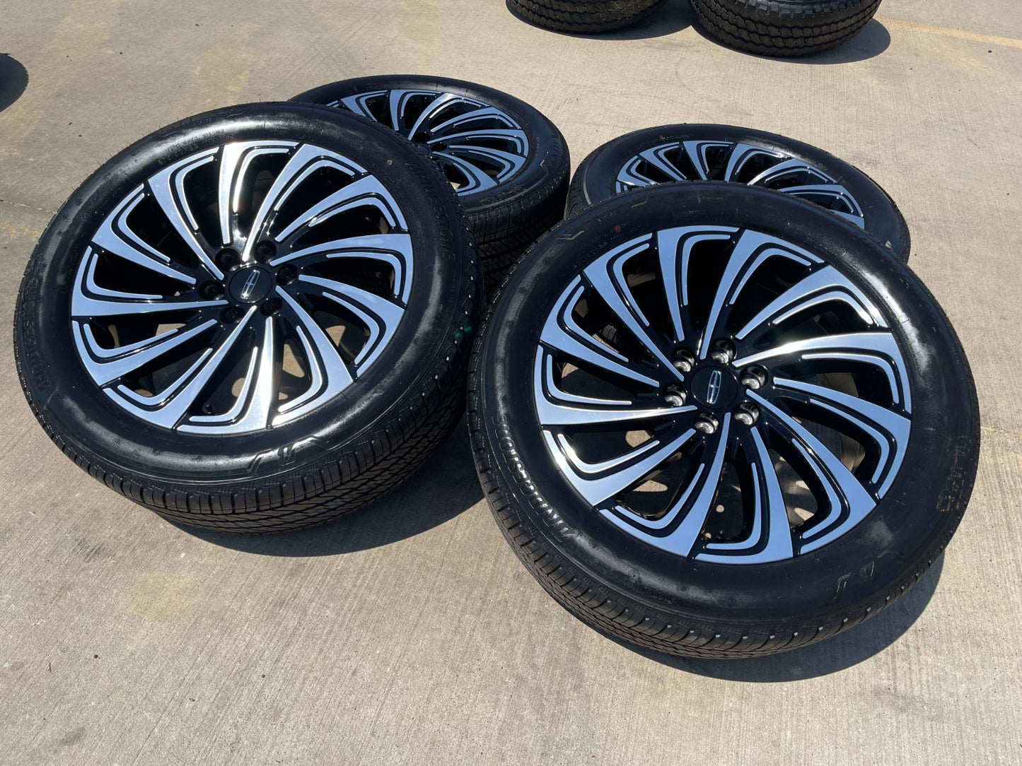 22" Lincoln Navigator OEM 10666 rims wheels BLACK LABEL 2025 2026 2027 NEW