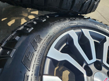 18" GMC Sierra AT4X Chevy Silverado Trail Boss OEM 5909 wheels rims DURATRAC