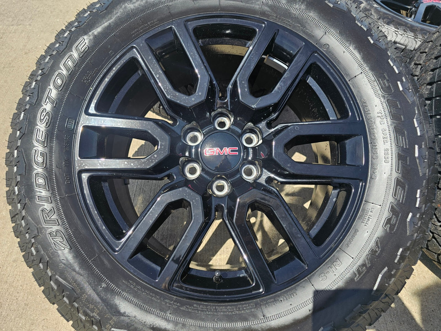 20" GMC Sierra Yukon Chevy OEM black 5914 5918 wheels rims 2024 2025 2026 NEW