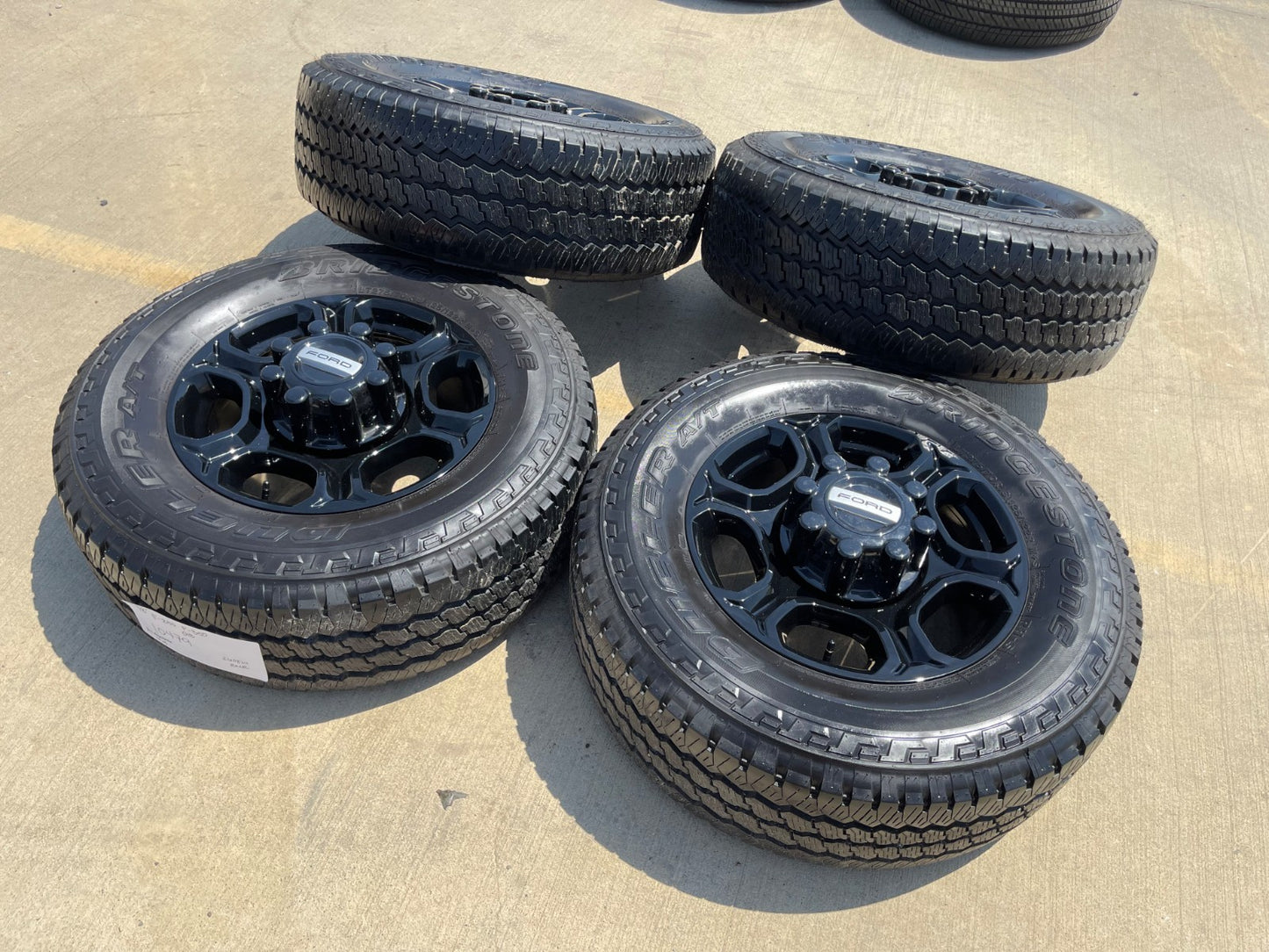 18" Ford F-250 F-350 Lariat FX-4 OEM 10479 wheels rims SET 2024 2025 2026 2027