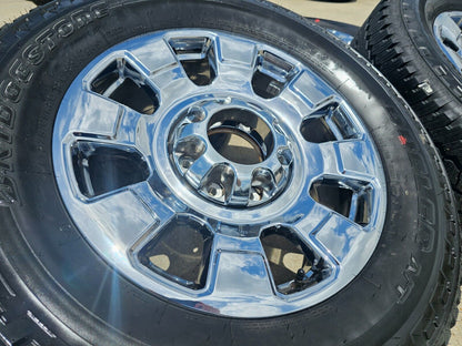 20" Ford F-250 F-350 OEM chrome King Ranch wheels rims 10295 tires 2024