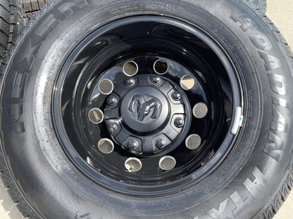 17" Dodge Ram 3500 Dually Laramie wheels rims 2706 2707 OEM black 2025 2026 NEW