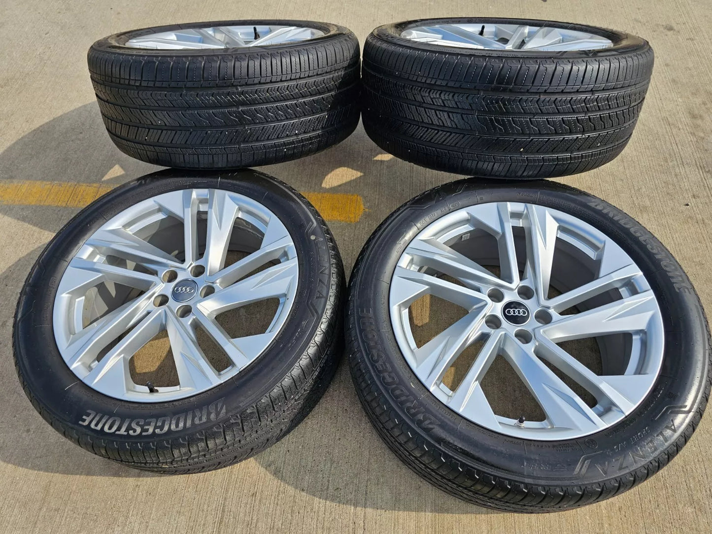 20" Audi Q7 OEM wheels rims Q8 RS S VW Atlas 12053 tires 2021 2022 2023 2024