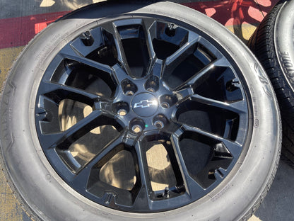 22" Chevy Tahoe Escalade GMC Yukon Sierra OEM 14079 wheels rims 2025 2026 SET