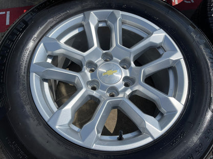 18" Chevy Silverado Suburban Tahoe OEM 14091 wheels rims GMC SET MICHELIN NEW