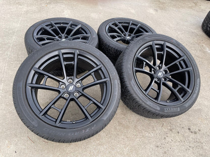 20" Dodge Charger Challenger SRT Scat Pack OEM wheels rims 2605 2715 tires
