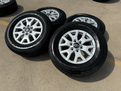 17" Toyota Tacoma 4Runner TRD Silver OEM wheels rims tires 2024 2025 NEW