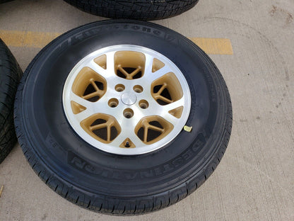 16" Jeep Grand Cherokee wheels rims 9015 5x4.5 tires 1996 1997 1998 1999 2000