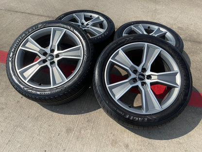 20" Audi Q5 wheels rims OEM 59075 Q3 Q7 Q8 SQ5 SQ3 RS S SET GOODYEAR