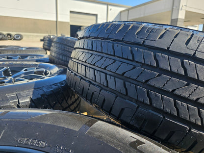 18" Jeep Wrangler SMOKY MOUNTAIN Black OEM 9198 wheels rims tires