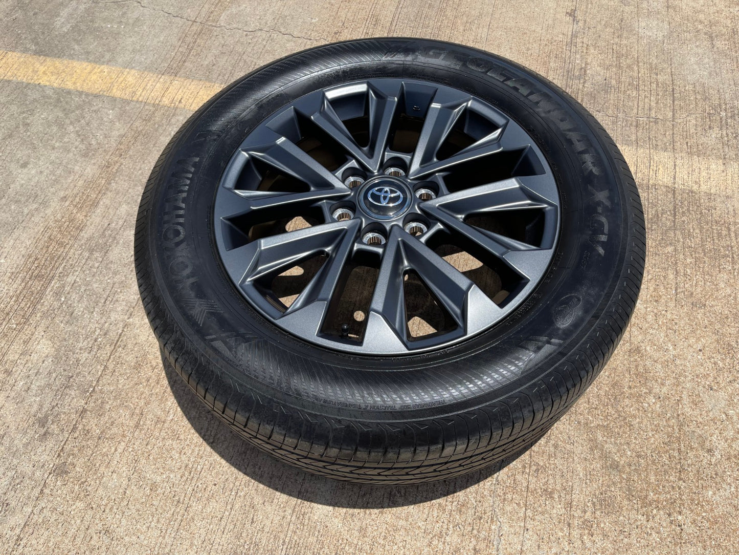 20" Toyota Land Cruiser OEM wheel rim 94057 Tundra Sequoia 2024 2025 2026 NEW