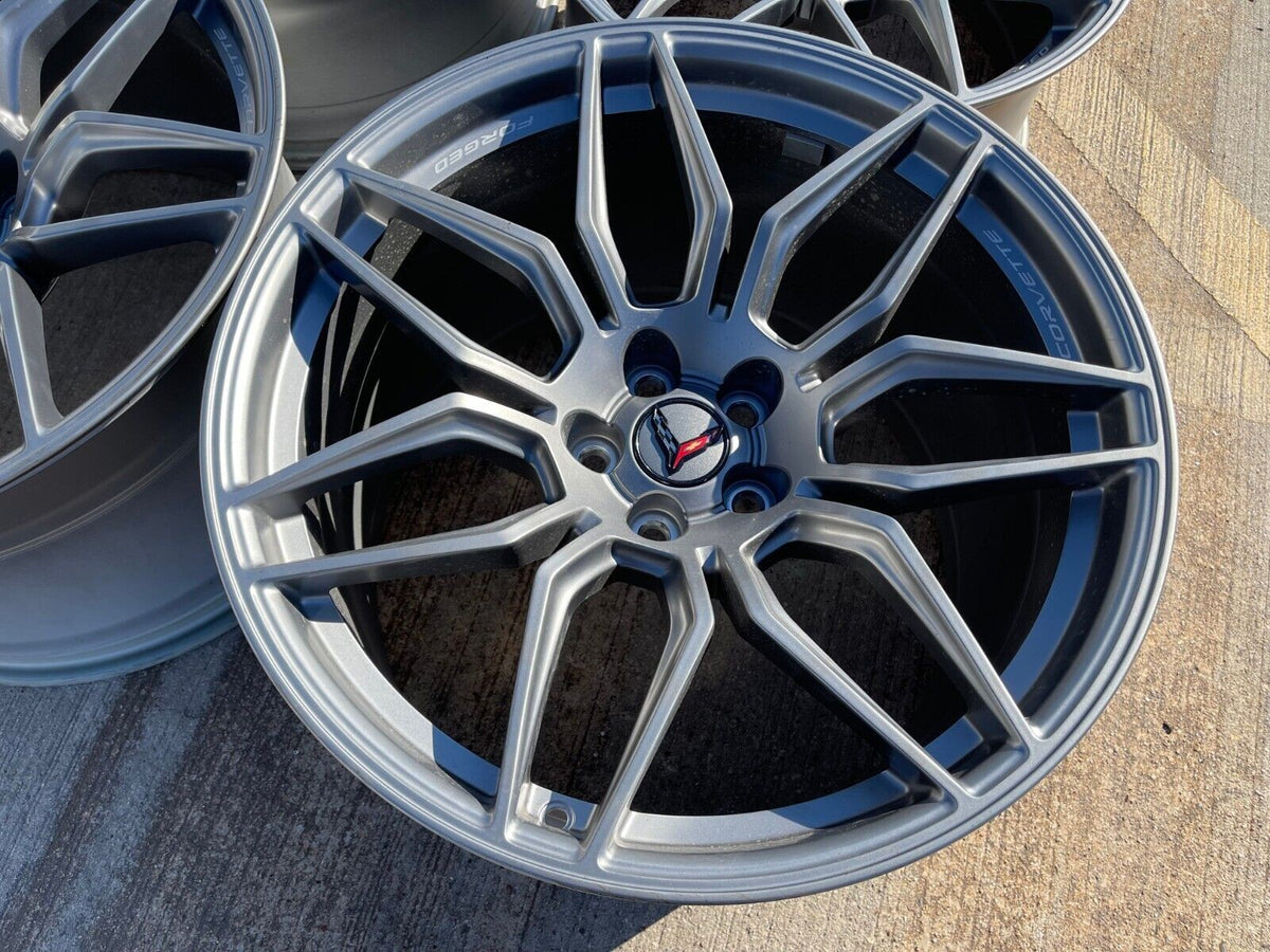 20" + 21" Chevy Corvette Z06 C8 OEM wheels rims 95580 95581 SET NEW