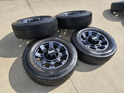 20" Ford F-250 F-350 OEM gray Lariat 10485 10296 wheels rims MICHELIN