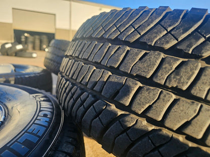 17" Ford F-350 Dually OEM 14077 14078 rims wheels MICHELIN 2023 2024 2025