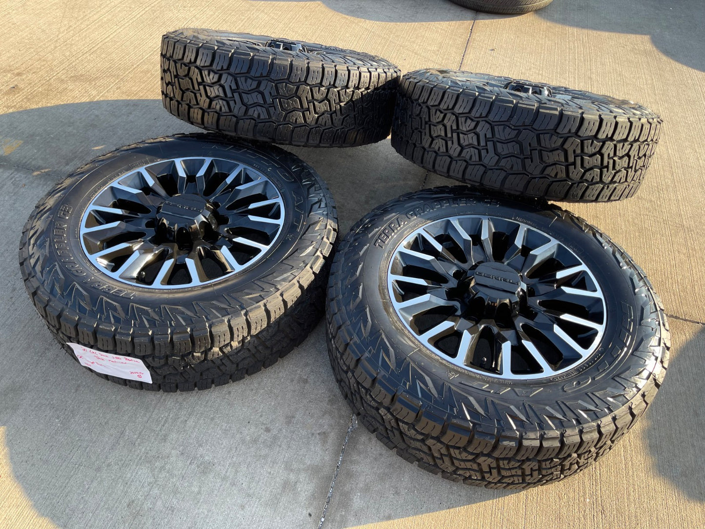 20" GMC Sierra Chevy Silverado 2500 3500 OEM Replica wheels rims NITRO 34" NEW
