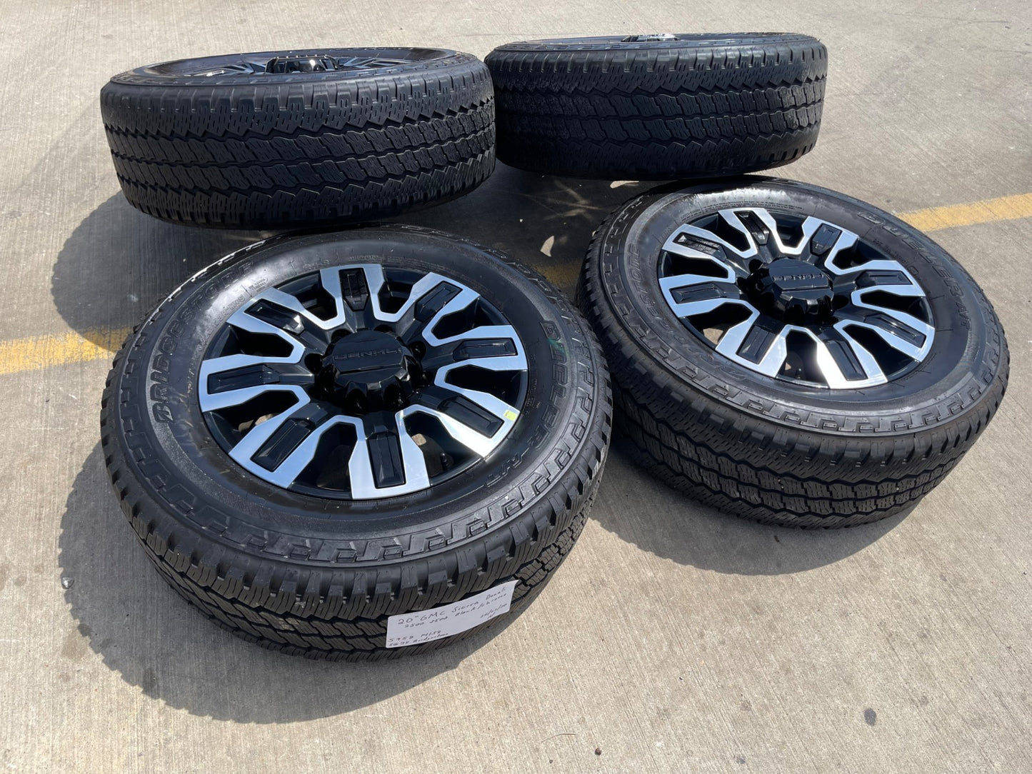 20" GMC Sierra DENALI 2500 3500 OEM wheels rims 5958 14138 Chevy DUELER A/T