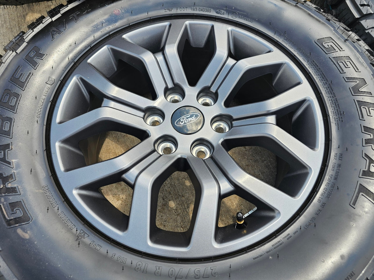 18" Ford F-150 TREMOR OEM rims wheels 10342 TIMBERLINE Expedition 2025 2026 NEW