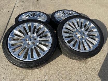 19" Lincoln MKZ Nautilus Ford Edge rims wheels 3954 2013 2014 2015 2016 2017