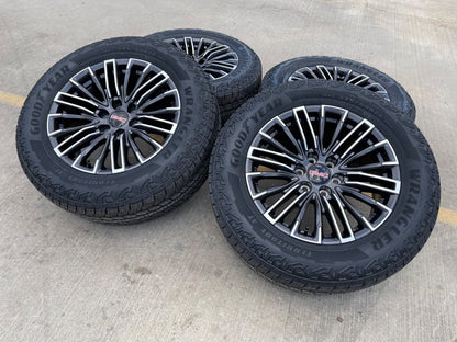 20" Chevy Silverado Tahoe GMC Sierra Yukon OEM wheels rims SET 2026 2027 NEW