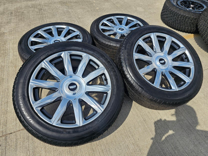 22" Cadillac Escalade Platinum OEM ORIGINAL 95078 wheels rims 2023 2024 2025