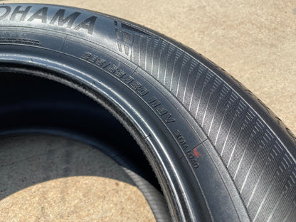 (4) 265/55/20 Yokohama Geolander X-CV tires 113V XL 265/55R20 TAKE OFFS SET NEW