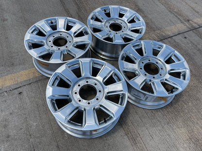 20" Ford F-250 F-350 Platinum OEM 10103 rims wheels 2021 2022 2023 2024 2025