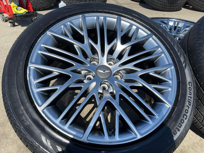 19" Hyundai Genesis G70 G80 G90 OEM 71020 71021 wheels rims tires