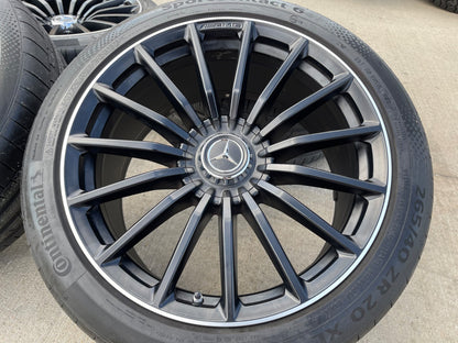 20" Mercedes AMG GT GT43 GT53 OEM 85786 85788 wheels rims tires CONTINENTAL