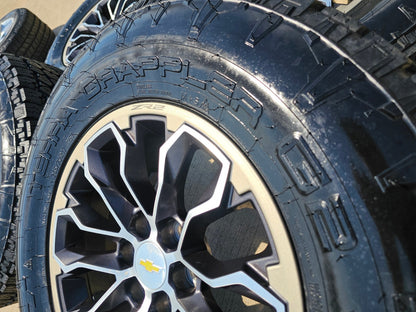 17" Chevy Colorado ZR2 OEM 5891 wheels rims tires GMC Canyon NEW NITTO