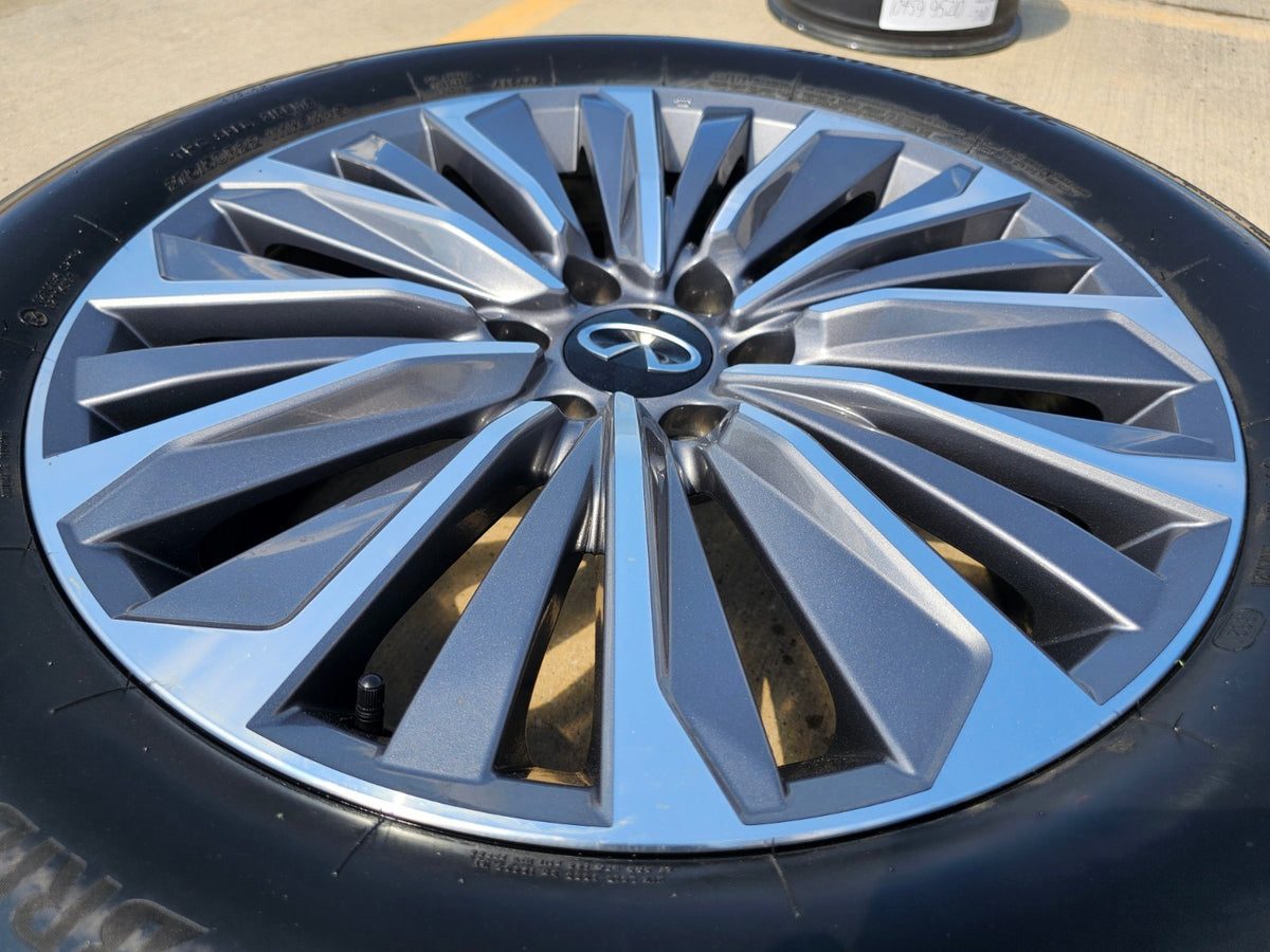 (1) 22" Infiniti QX80 QX56 Nissan Titan Armada OEM 94236 wheel rim single spare