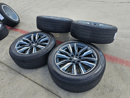 22" Cadillac Escalade OEM Platinum wheels rims 4869 95028 tires 2022 2023 2024