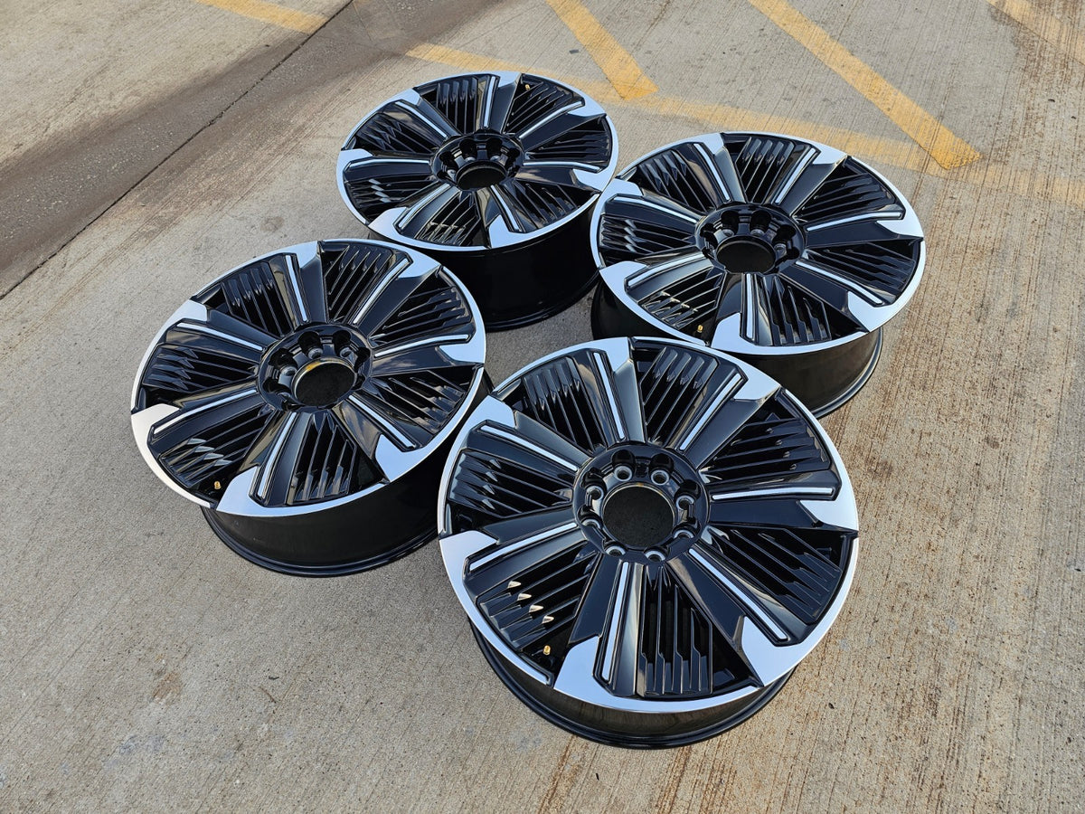 24" Cadillac Escalade IQ EV OEM 8x165 wheels rims Hummer 2500 2024 2025 2026