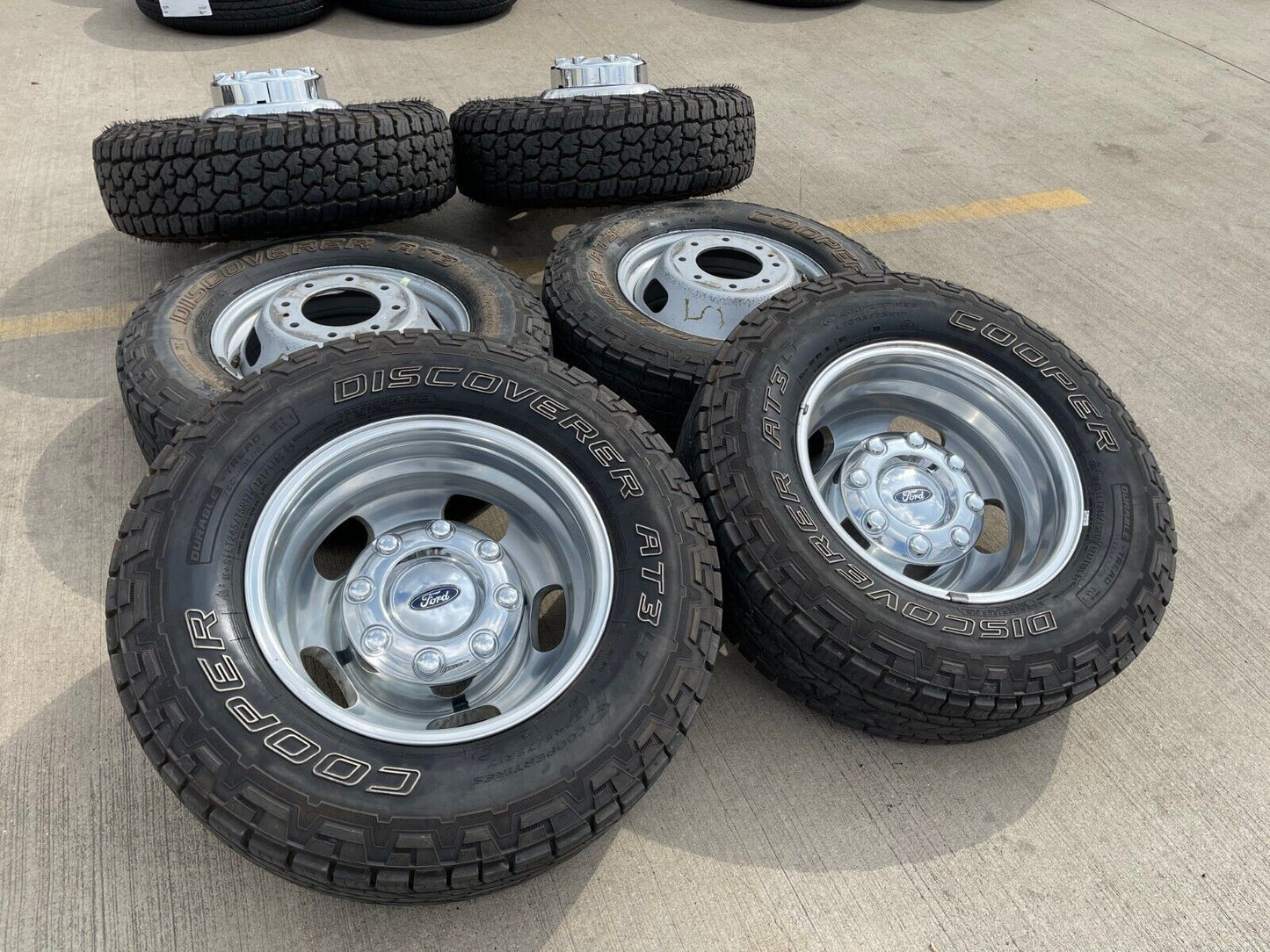 17" Ford F-350 Dually OEM 14077 14078 rims wheels 2023 2024 2025 COOPER