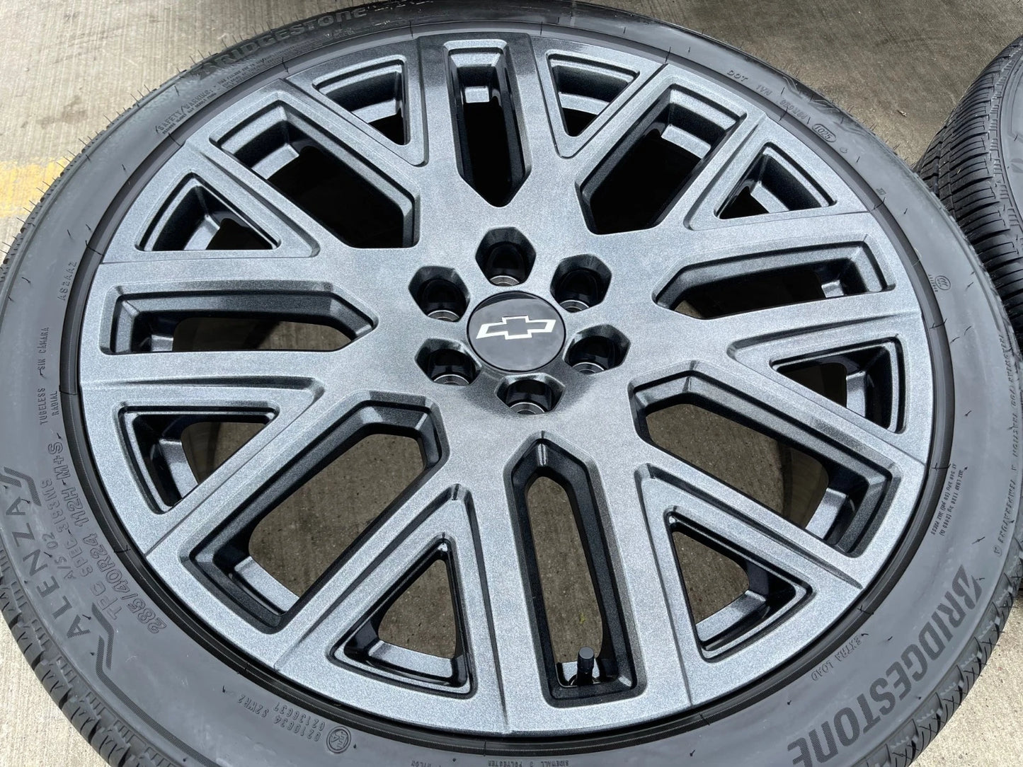 24" Cadillac Escalade Platinum OEM wheels rims tires 2023 2024 2025 2026 NEW