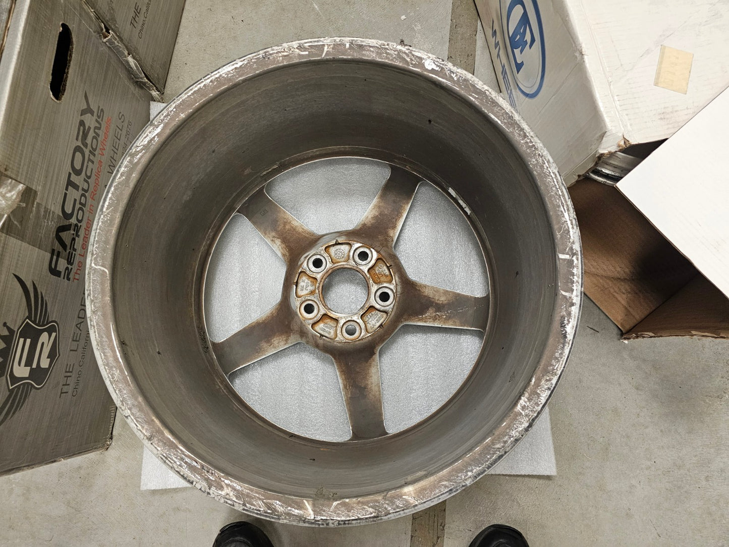 19x10 Chevy Corvette C6 OEM rim wheel 5209 5106 REAR 2005 2006 2007 2008 2009