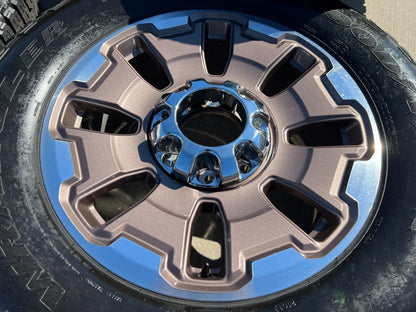 20" Ford F-250 F-350 OEM KING RANCH tan wheels rims 10487 2024 2025 NEW