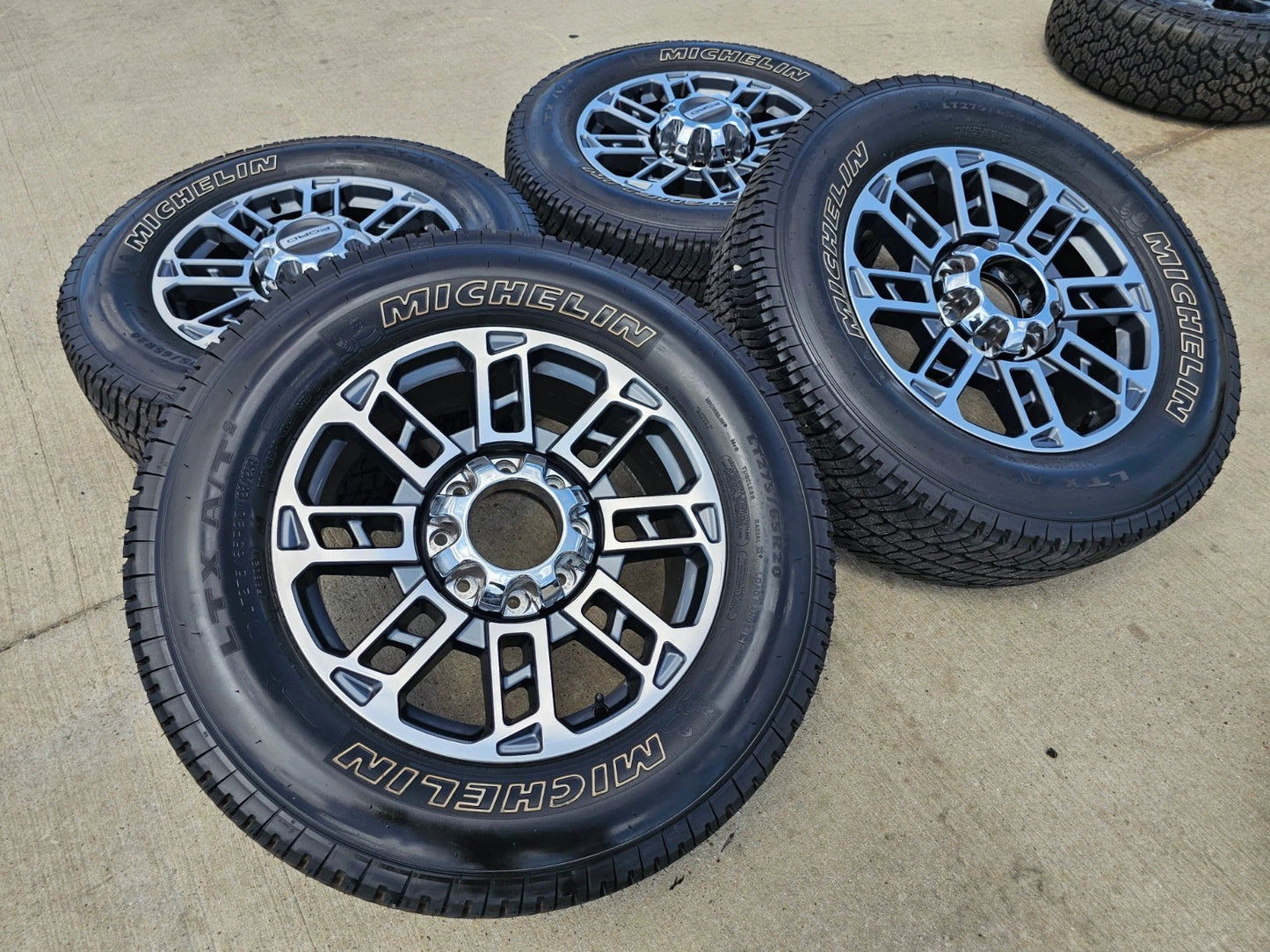 20" Ford F-250 F-350 OEM LIMITED wheels rims 10302 10483 2025 2026 NEW MICHELIN