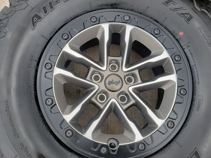 17" Jeep Wrangler 392 Gladiator Rubicon OEM BEADLOCK wheels rims NEW 2024 2025