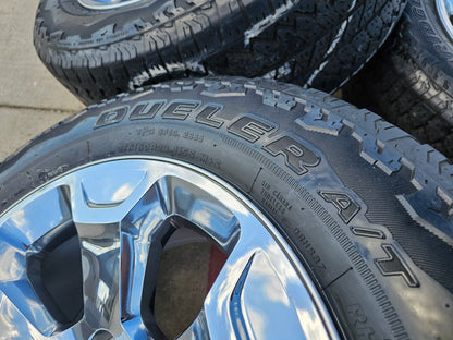 20" Dodge Ram 1500 OEM Laramie CHROME 2680 wheels rims 2021 2022 2023 2024 2025