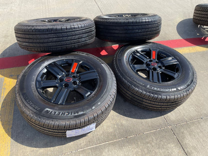 17" Nissan Rogue OEM Rock Creek wheels rims SET Pathfinder Murano MICHELIN NEW