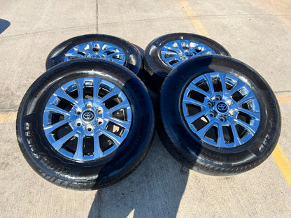 18" Toyota Tacoma LIMITED OEM chrome wheels rims 4260 4Runner 2024 2025 2026