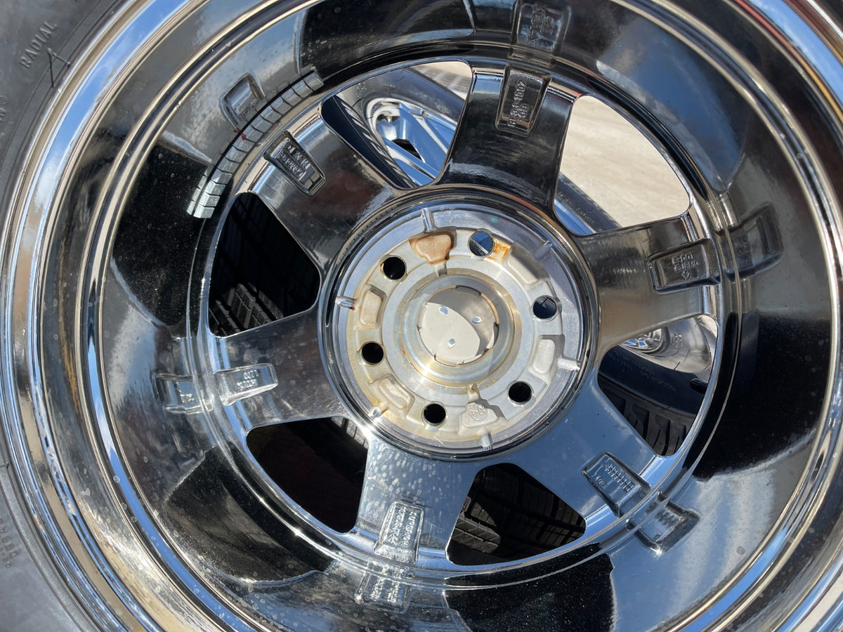 18" Ford F-150 Lariat OEM 10613 95922 CHROME rims wheels Expedition MICHELIN NEW
