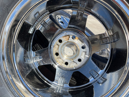18" Ford F-150 Lariat OEM 10613 95922 CHROME rims wheels Expedition MICHELIN NEW