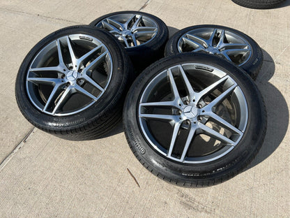 19" Mercedes S550 AMG S400 S600 OEM 85350 85348 tires 2020 2021 2022 2023 2024