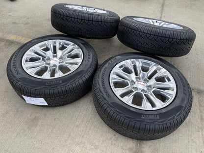 20" GMC Sierra Yukon Denali OEM 5917 wheels rims Chevy 2022 2023 2025 2026 NEW